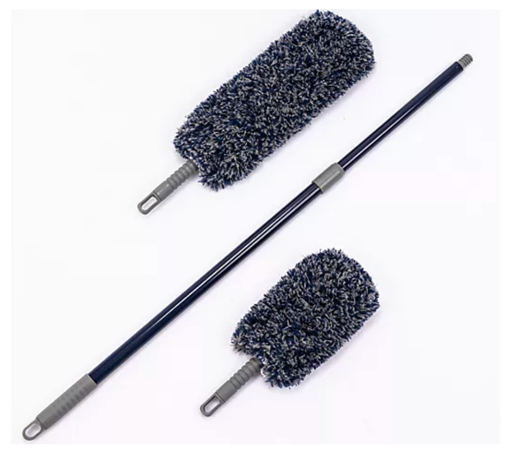 CAMPANELLI ProSeries 3pc Washable Duster Set w/Extension Pole