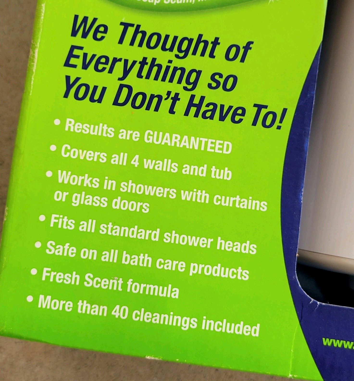 Scrubbing Bubbles Automatic Shower Cleaner Kit 2 Refills 34 Oz Each New