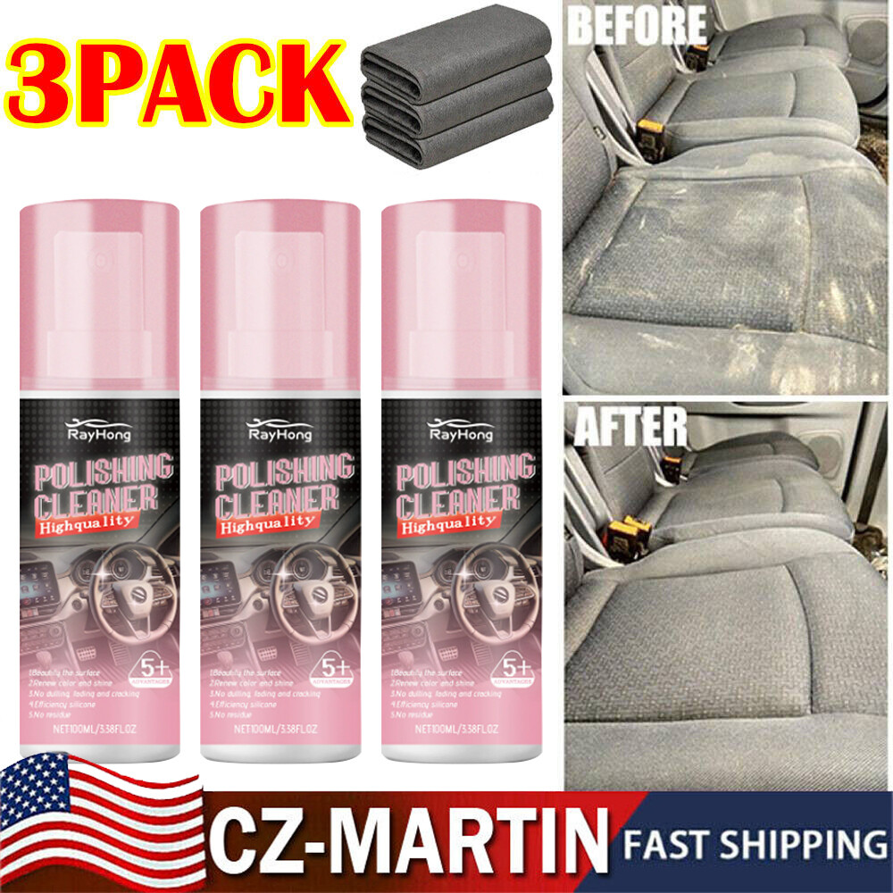 Car Interior Cleaner, Vehicle Interior Polish | Interior Detailer Spray-2026 NEW