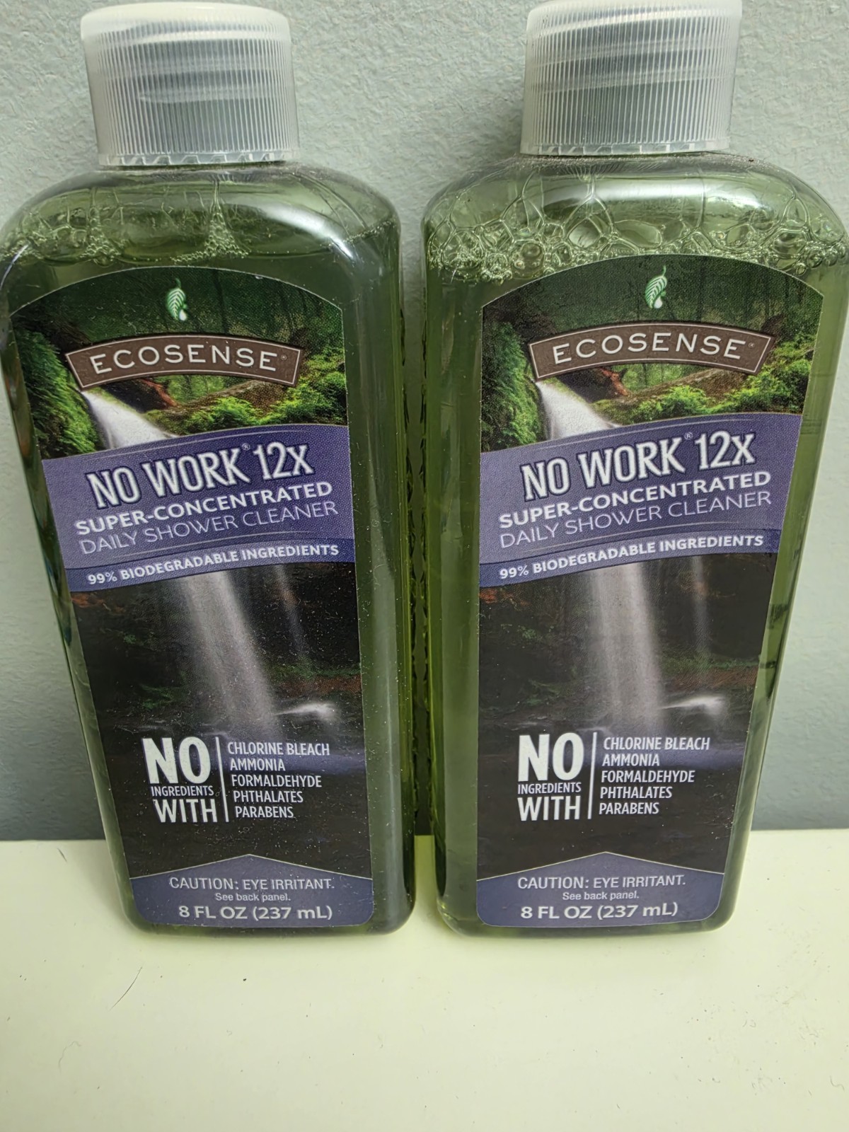 Melaleuca Ecosense No Work 12x Super Concentrated Daily Shower Cleaner Lot Of 2
