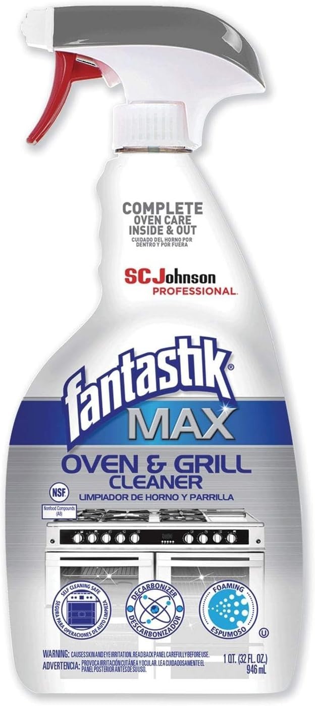 Liquid Oven and Grill Cleaner with Fast Action Foaming Spray, 32 Oz