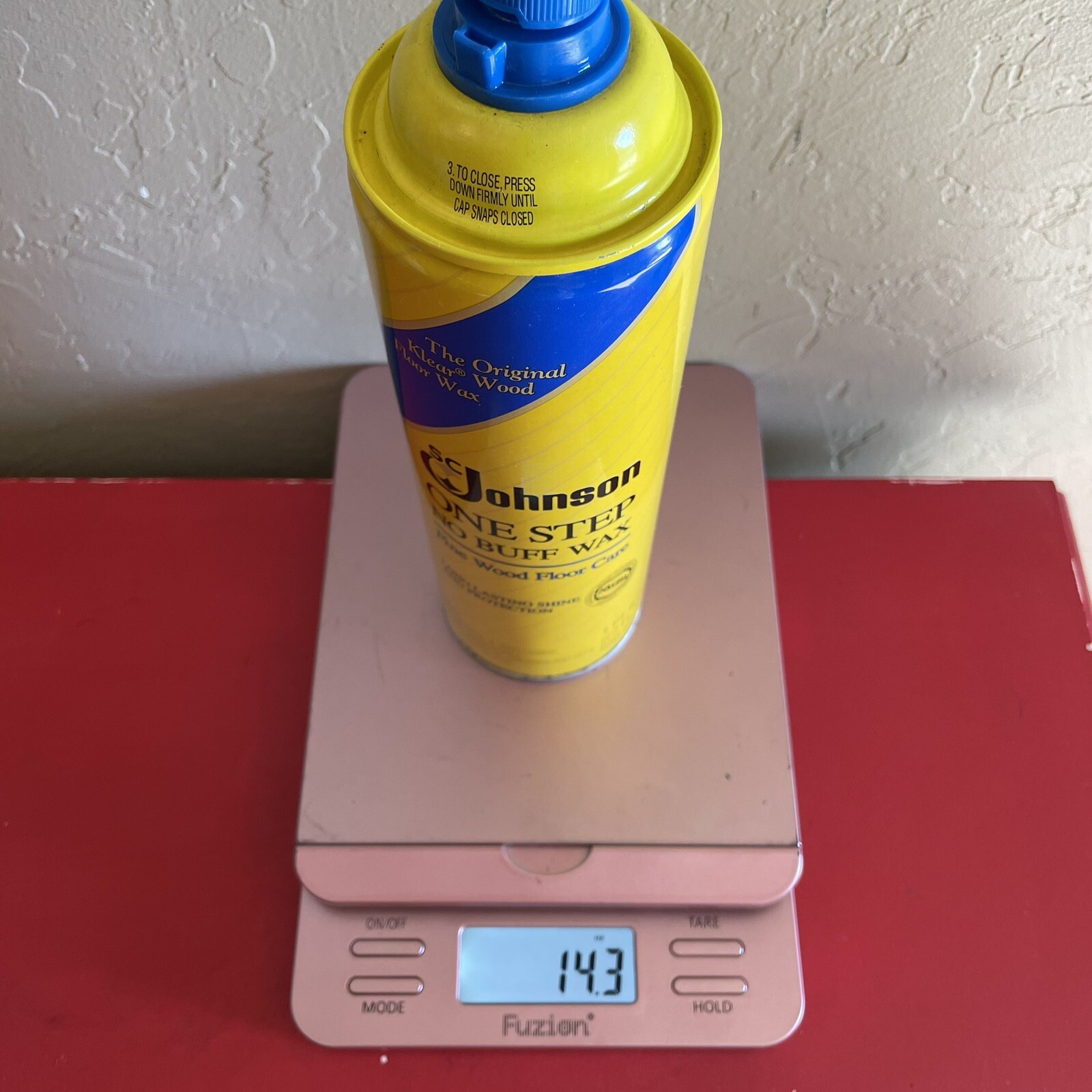SC Johnson One Step No Buff Wax Wood Floor Care 22 Fl Oz Discontinued 65% Full