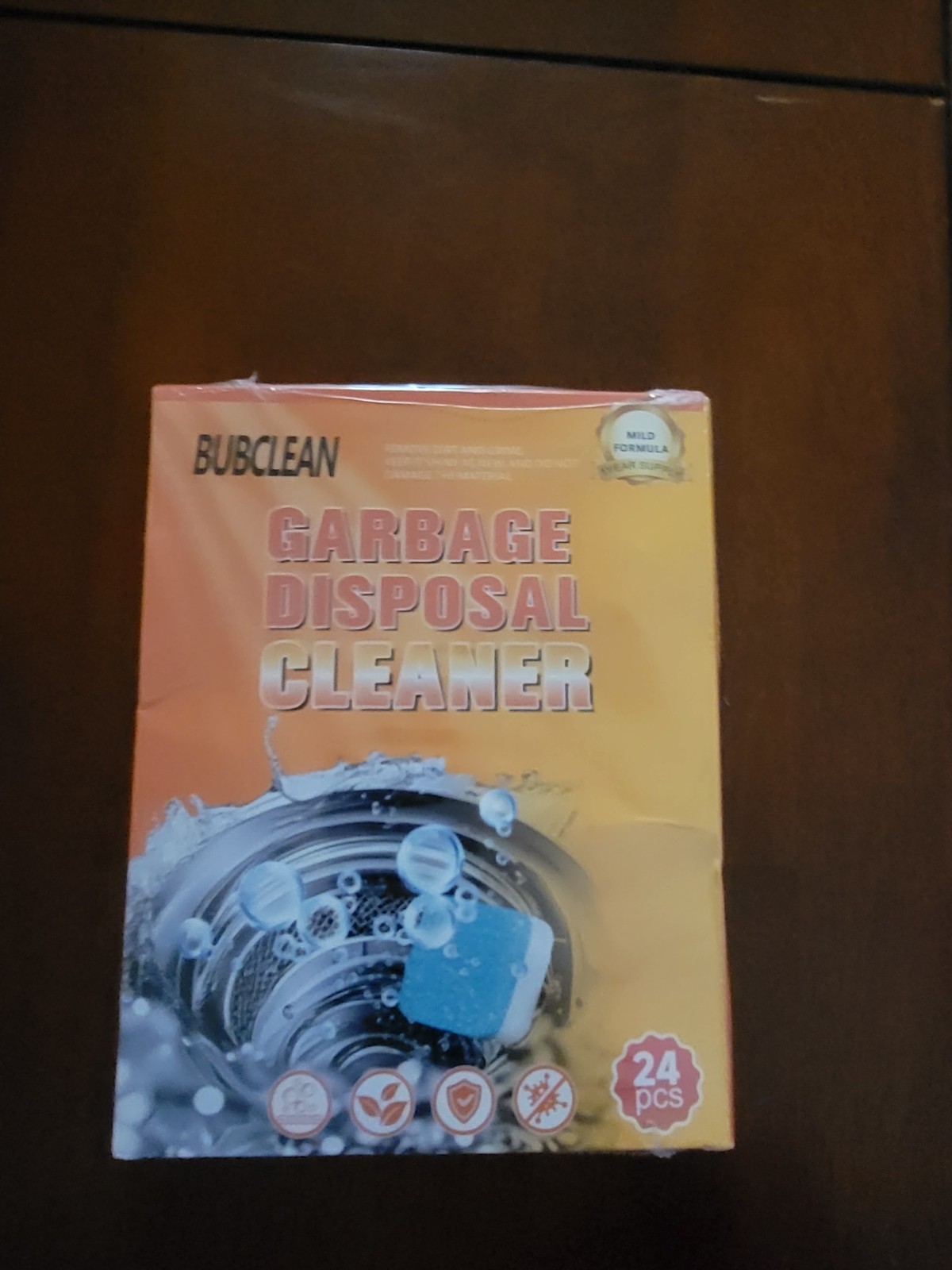 Garbage Disposal Cleanser 1 Year Supply 24 Pack Mild Formula Sealed