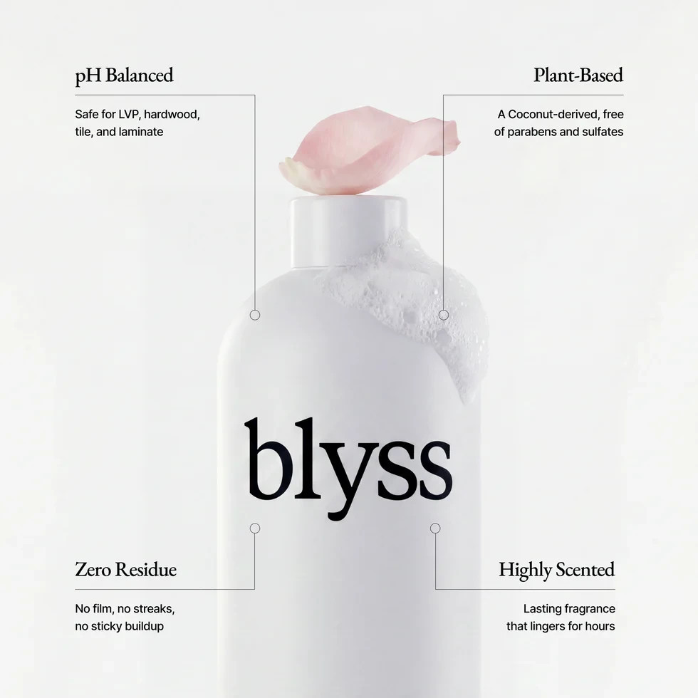 Blyss Mop Soap HeartBreaker 16.9 Fl Oz