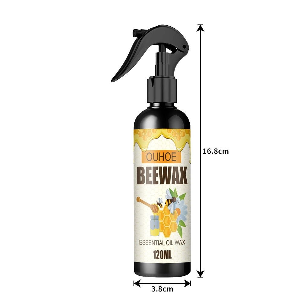 Bee Wax 120ml Furniture Polish Spray Micro-Molecularized Beeswax US