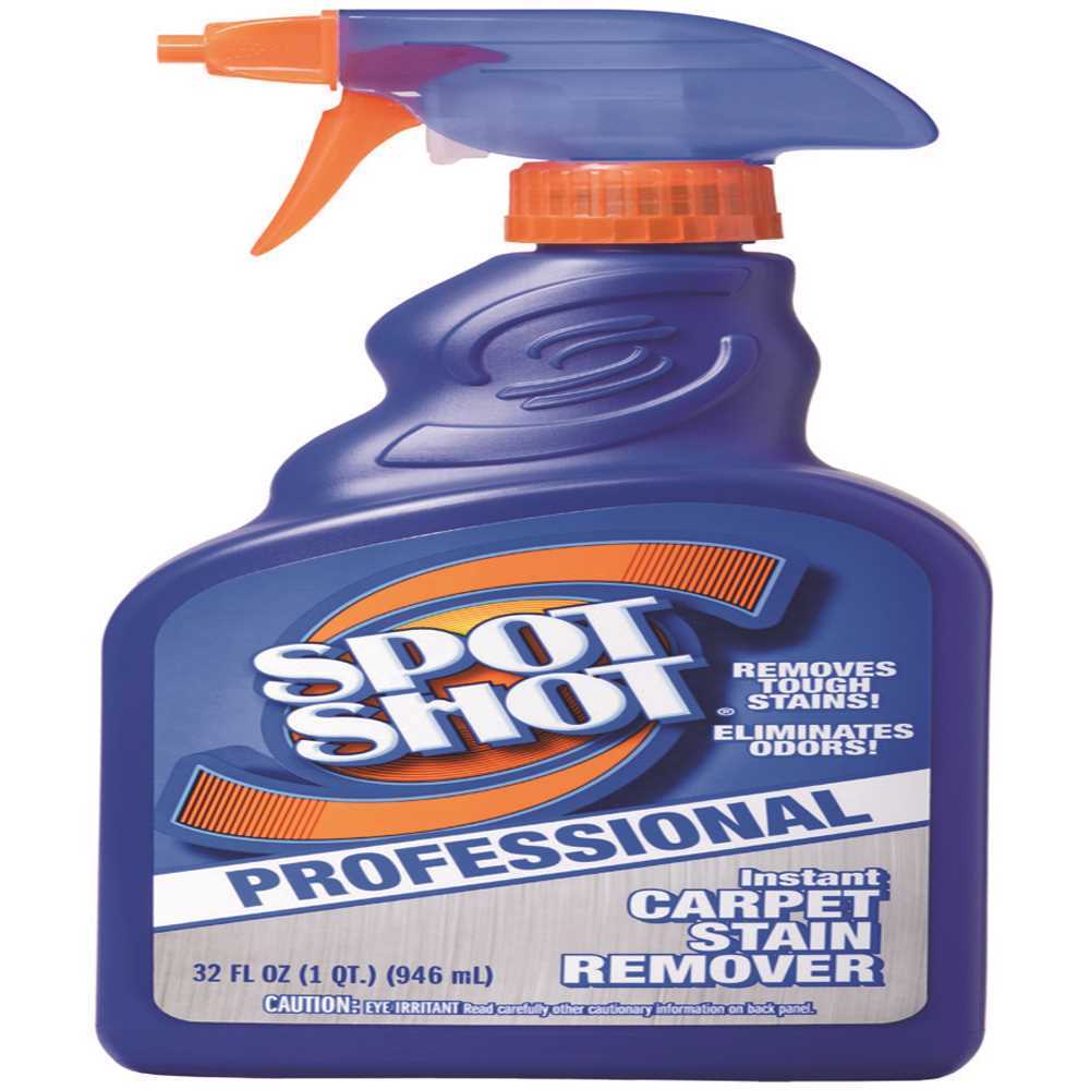 Spot Shot 009729 32 oz. Professional Carpet Cleaner Stain Remover Clear