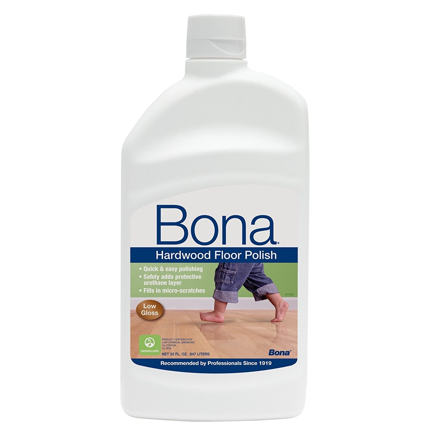 Bona Hardwood Floor Polish – Low Gloss 32 oz. WP500351001