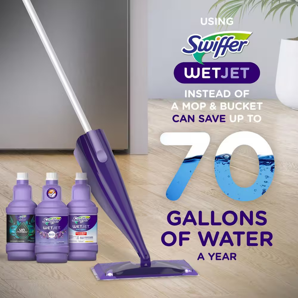 Wetjet 42.2 Oz. Multi-Purpose and Hardwood Floor Cleaner Lavender Vanilla and Co
