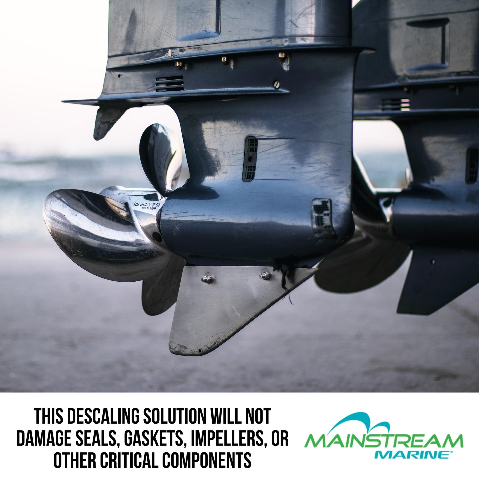 Mainstream Marine Descaler Solution, MultiPurpose Descaling Solvent, BioGrowt…