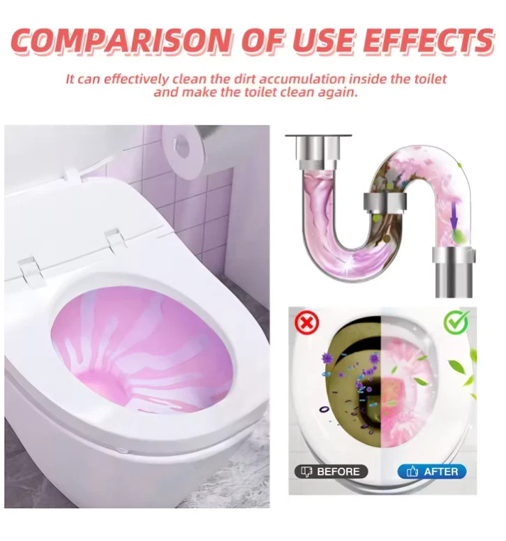 Toilets Cleaning Effervescent Tablet Toilet Cleaner Dedorant Remover Urine Stain