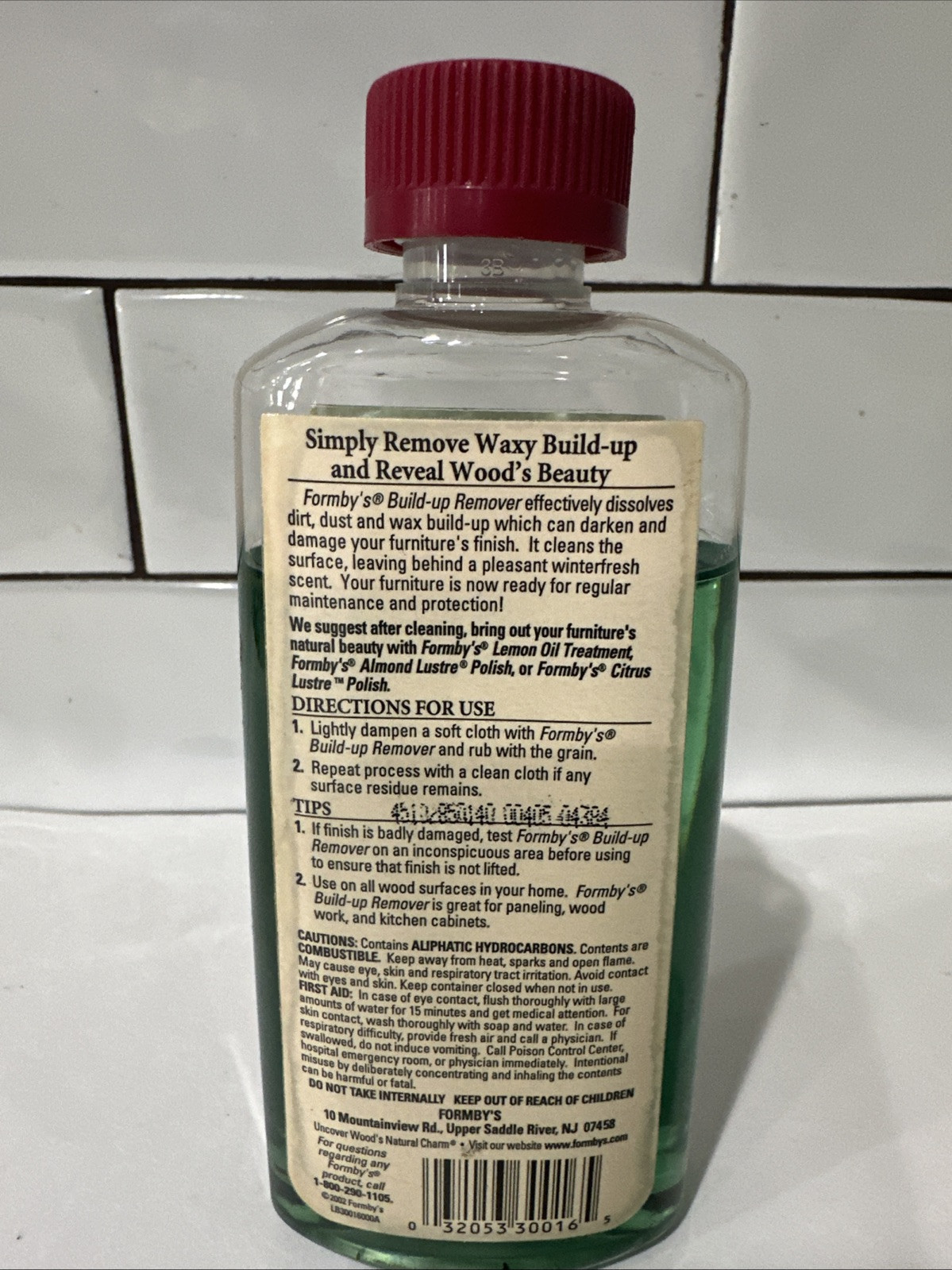 Formby’s Deep Cleansing Furniture Cleaner 8 oz Discontinued