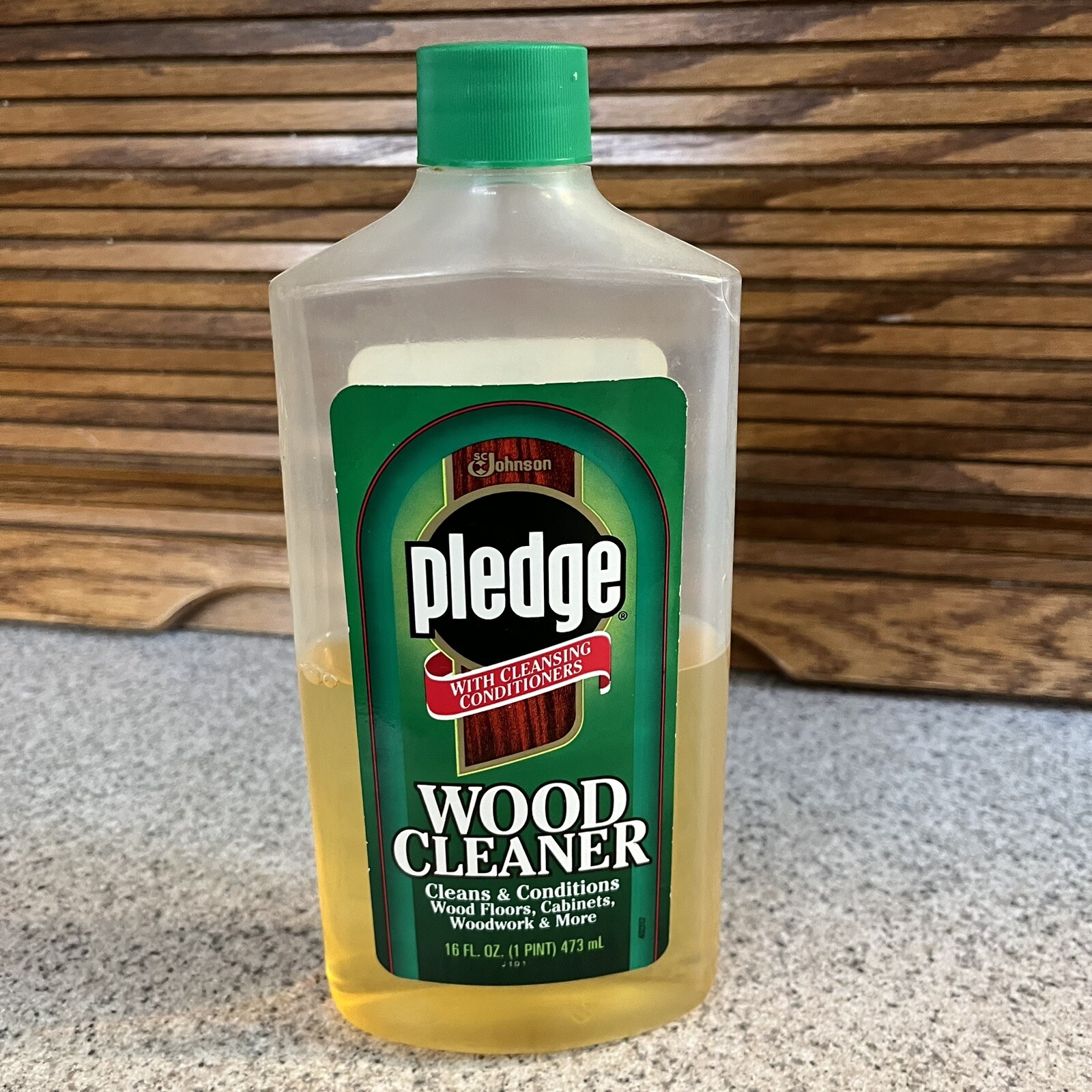 Vintage Pledge Wood Cleaner 1994 16 Oz 50% Full Movie TV Prop