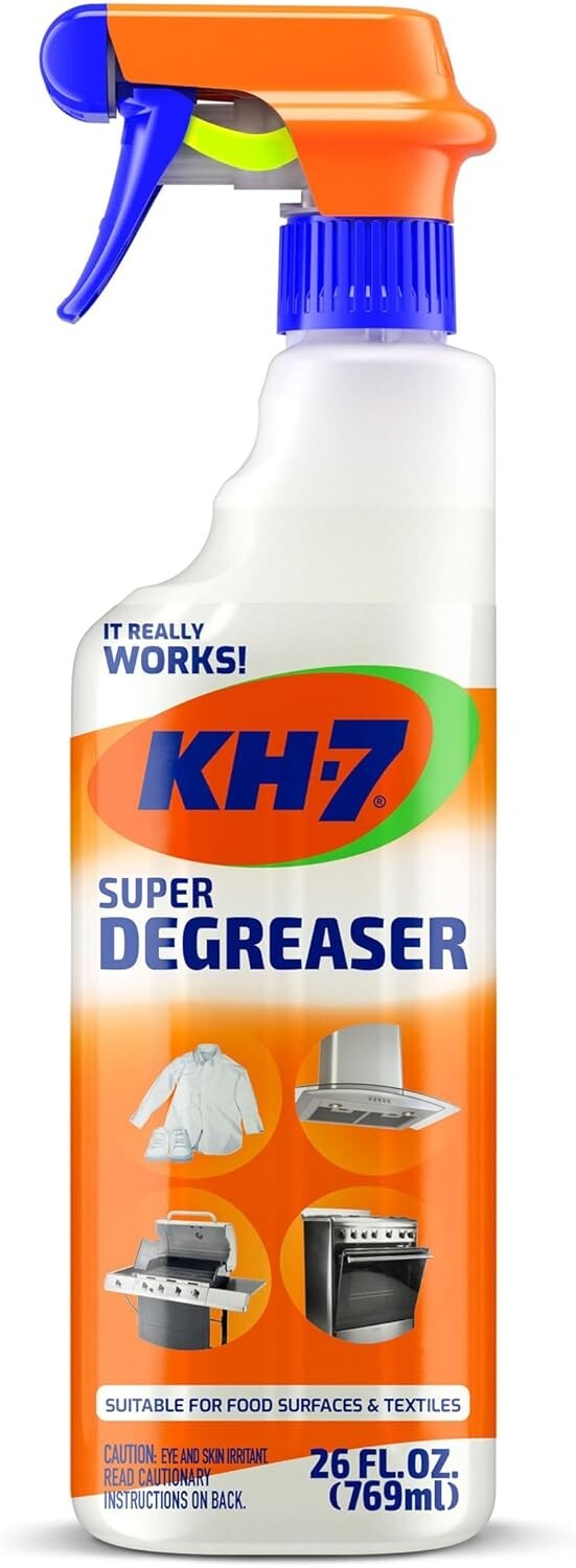 Powerful Multi-Purpose Degreaser – For Vehicles, Appliances & Clothing – 26 oz