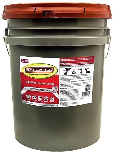Heavy Duty Rust Remover 5 Gallons Water Based Non Toxic Biodegradable Reusable