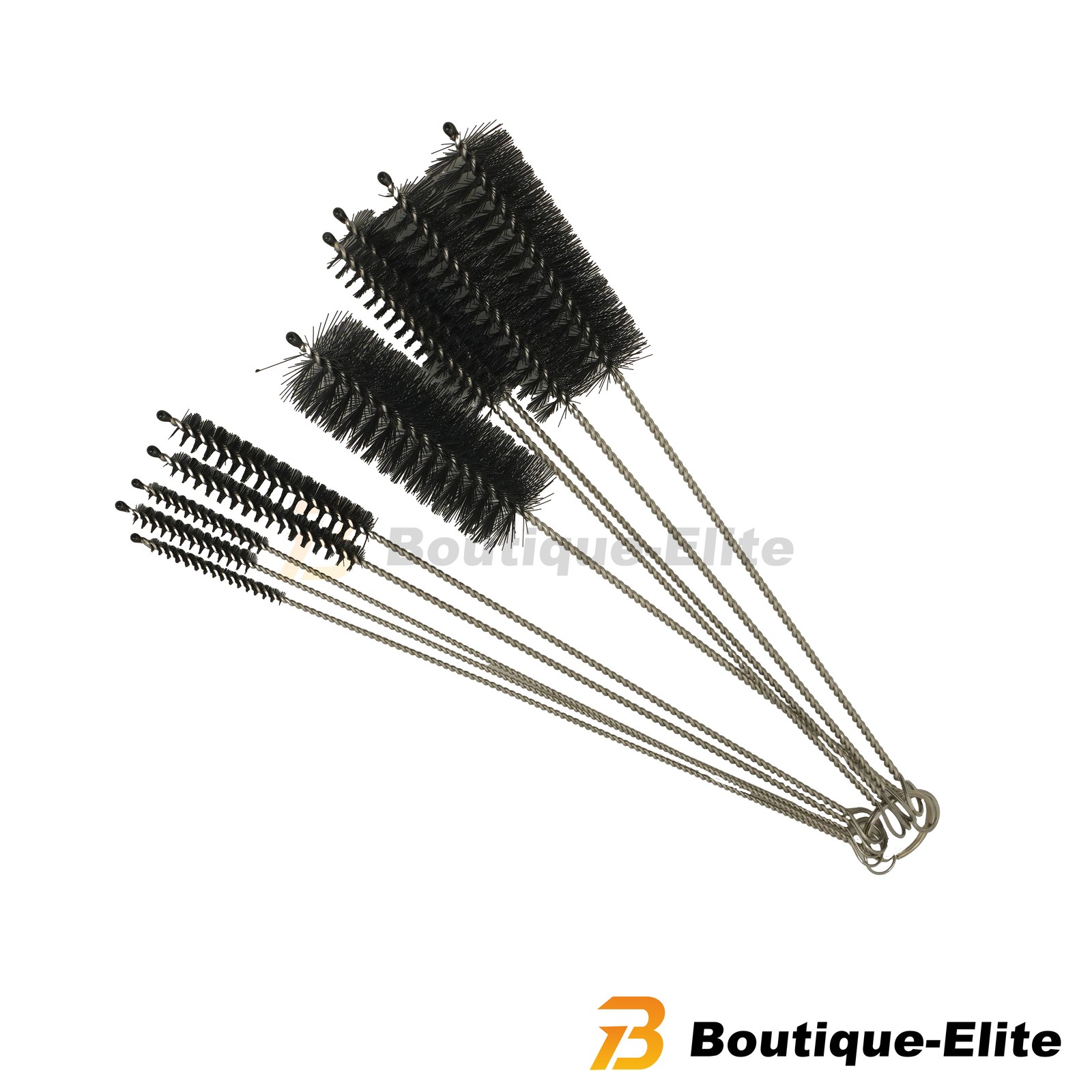 10PCS Set Nylon Small Long Cleaning Straw Brush Cleaner Bottle Tube Pipe US