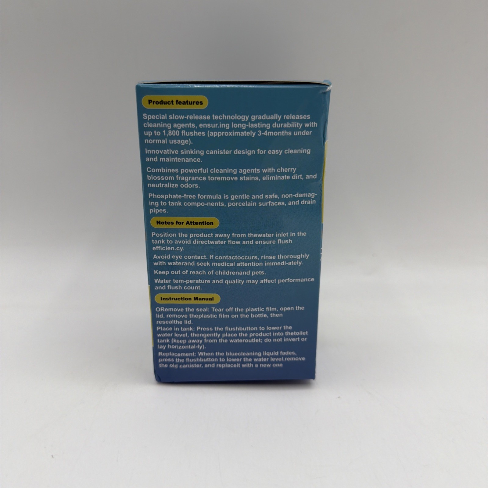 Magic Cleaner Toilet Bowl Cleaners(UPTO 2500 FLUSHES/Bottle),3-4 MONTH 1 Pack