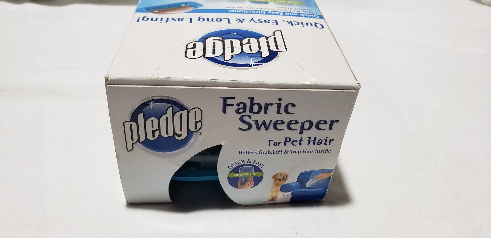 Pledge Pet Hair Fabric Sweeper Multi Use Discontinued New In Box