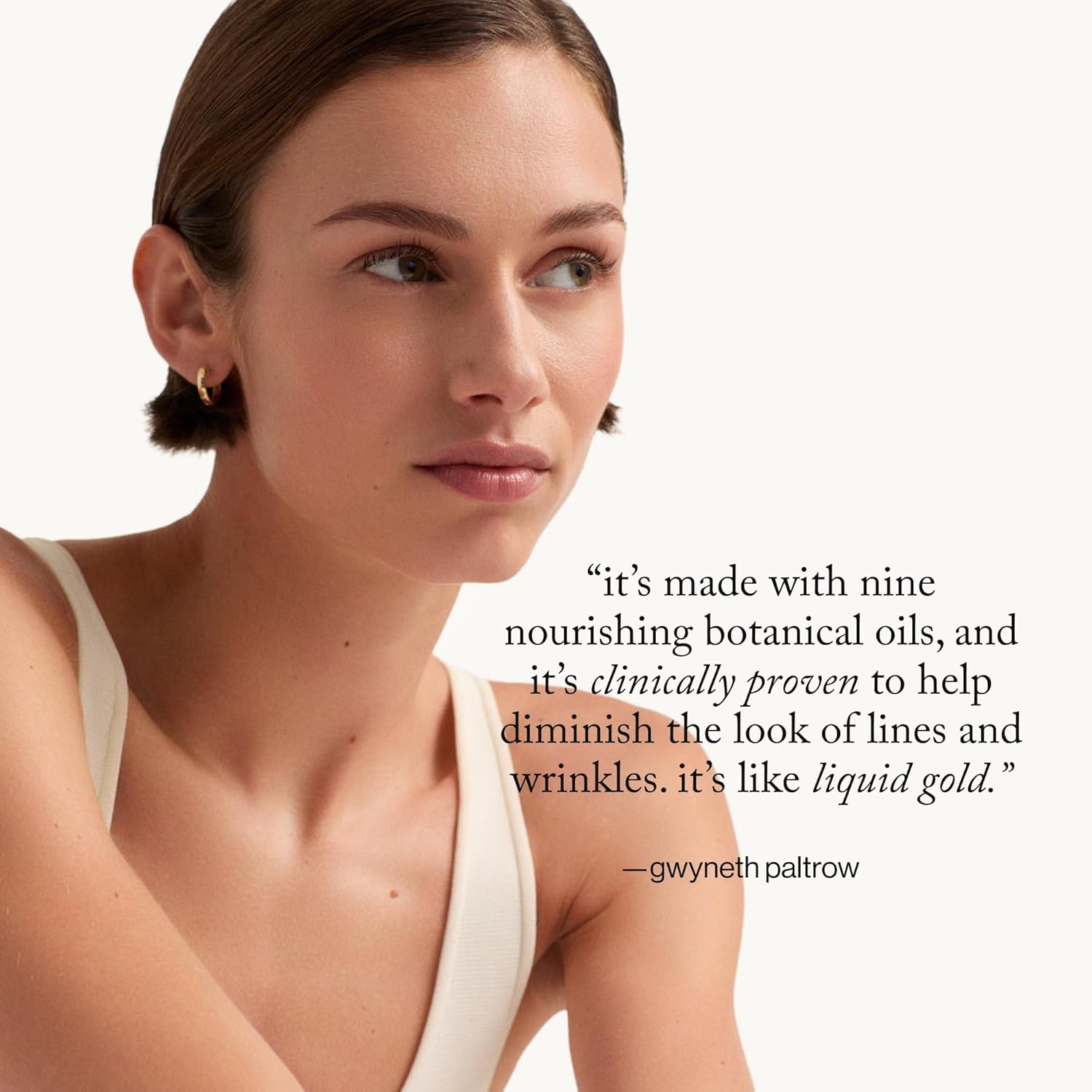 goop Beauty Nutrient Face Oil | Anti Aging Moisturizer for Smooth Skin Texture