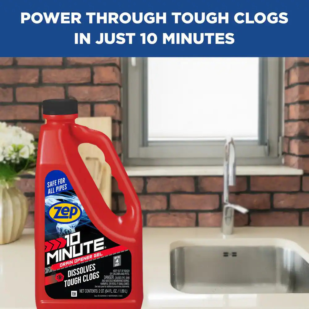 1 Gallon 10 Minute Clog Remover Drain Opener Gel