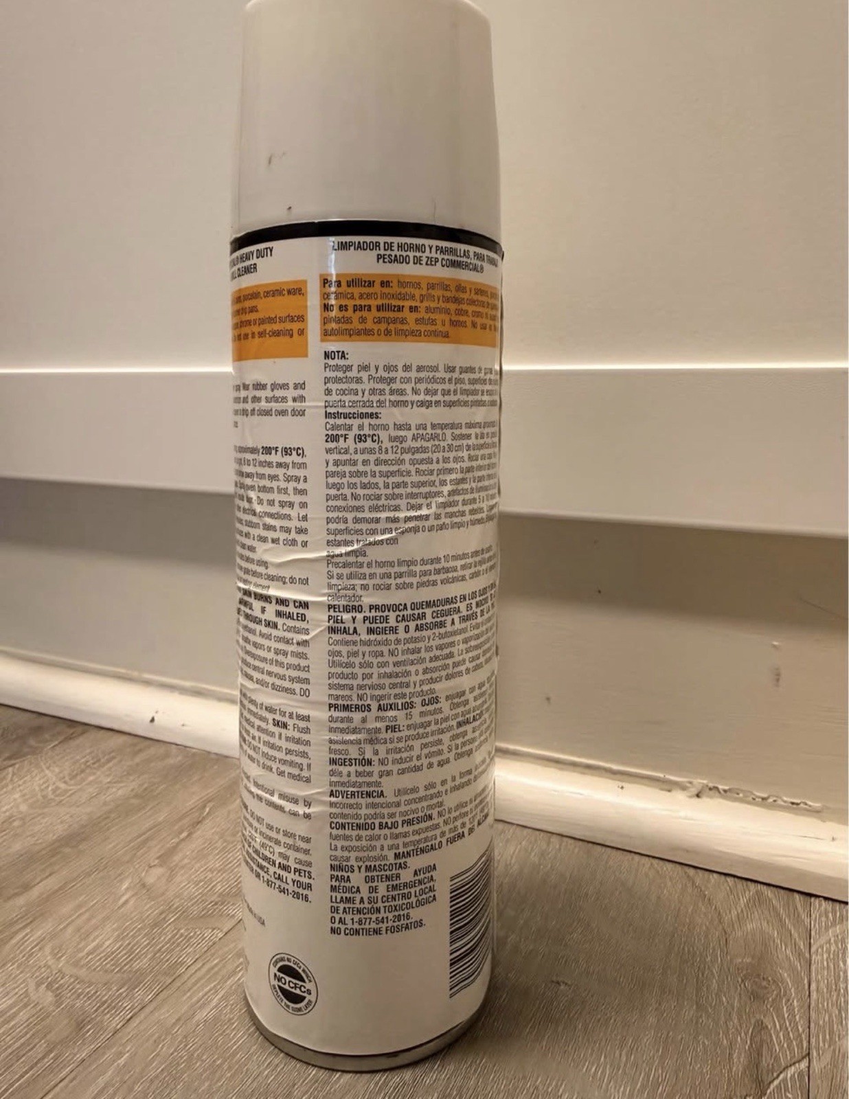 Zep Heavy Duty Oven & Grill Cleaner Aerosol Powerful Foam – 1 Pack