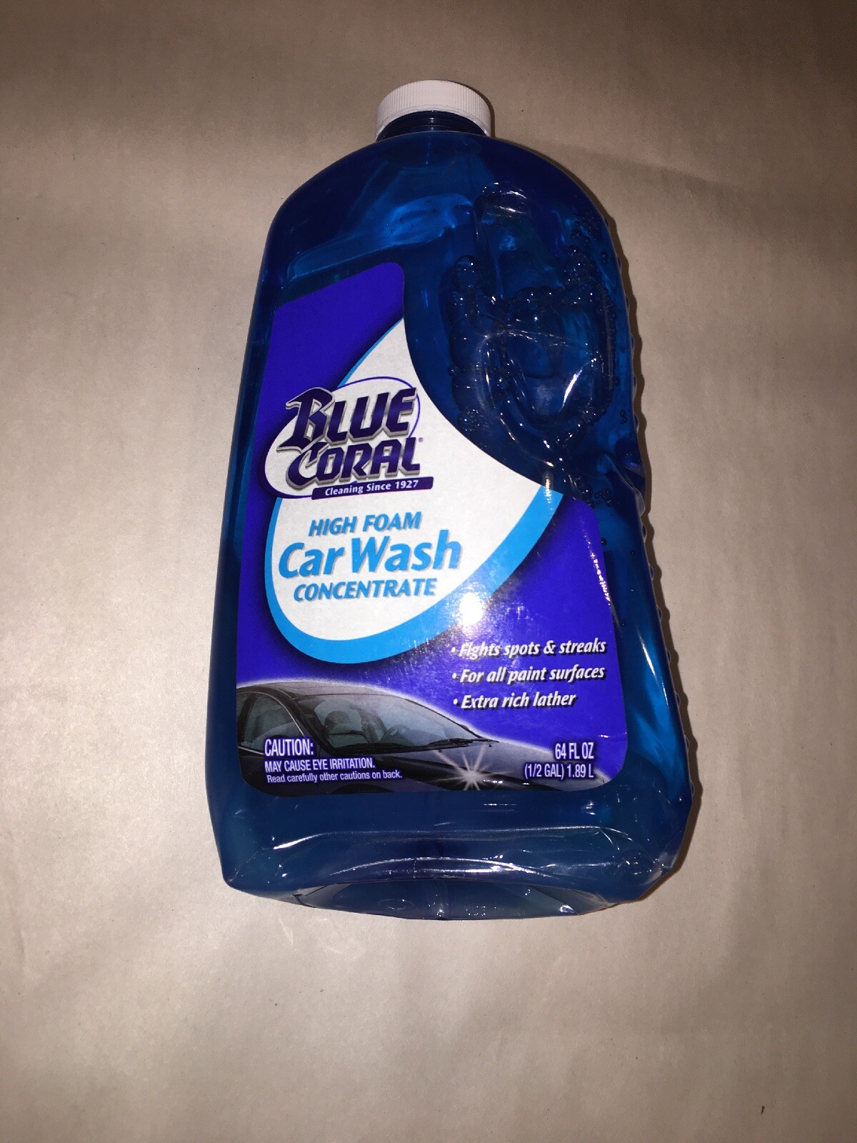 64-oz. Liquid Car Wash Concentrate.