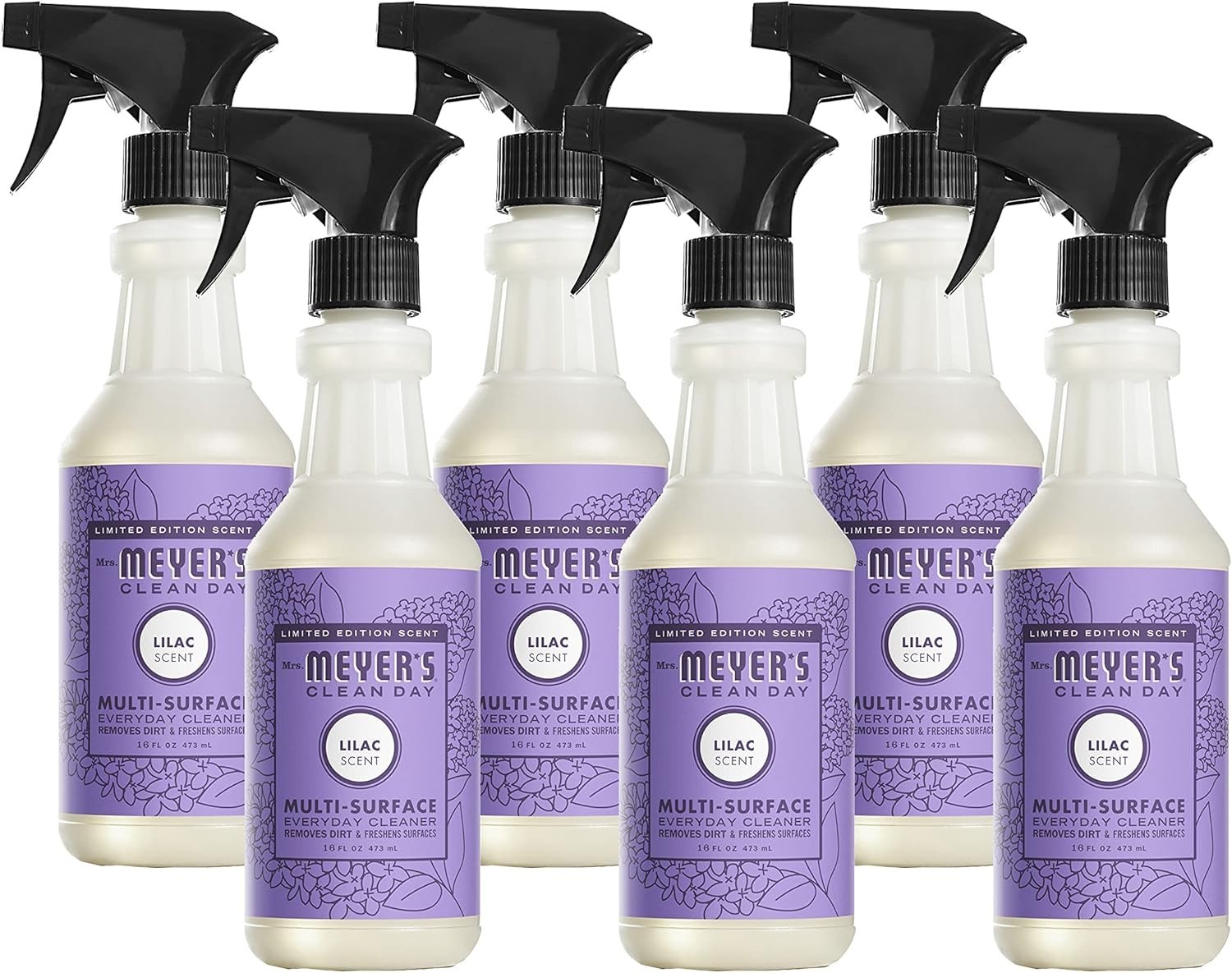 MRS. MEYER’S CLEAN DAY Multi-Surface Everyday Cleaner, Limited Edition Lilac …