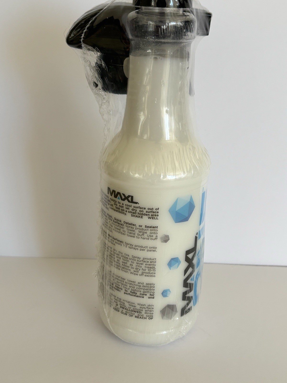 MAXL ONE 20oz Quick Spray w Triphene All Purpose Waterless Auto Car Detailer