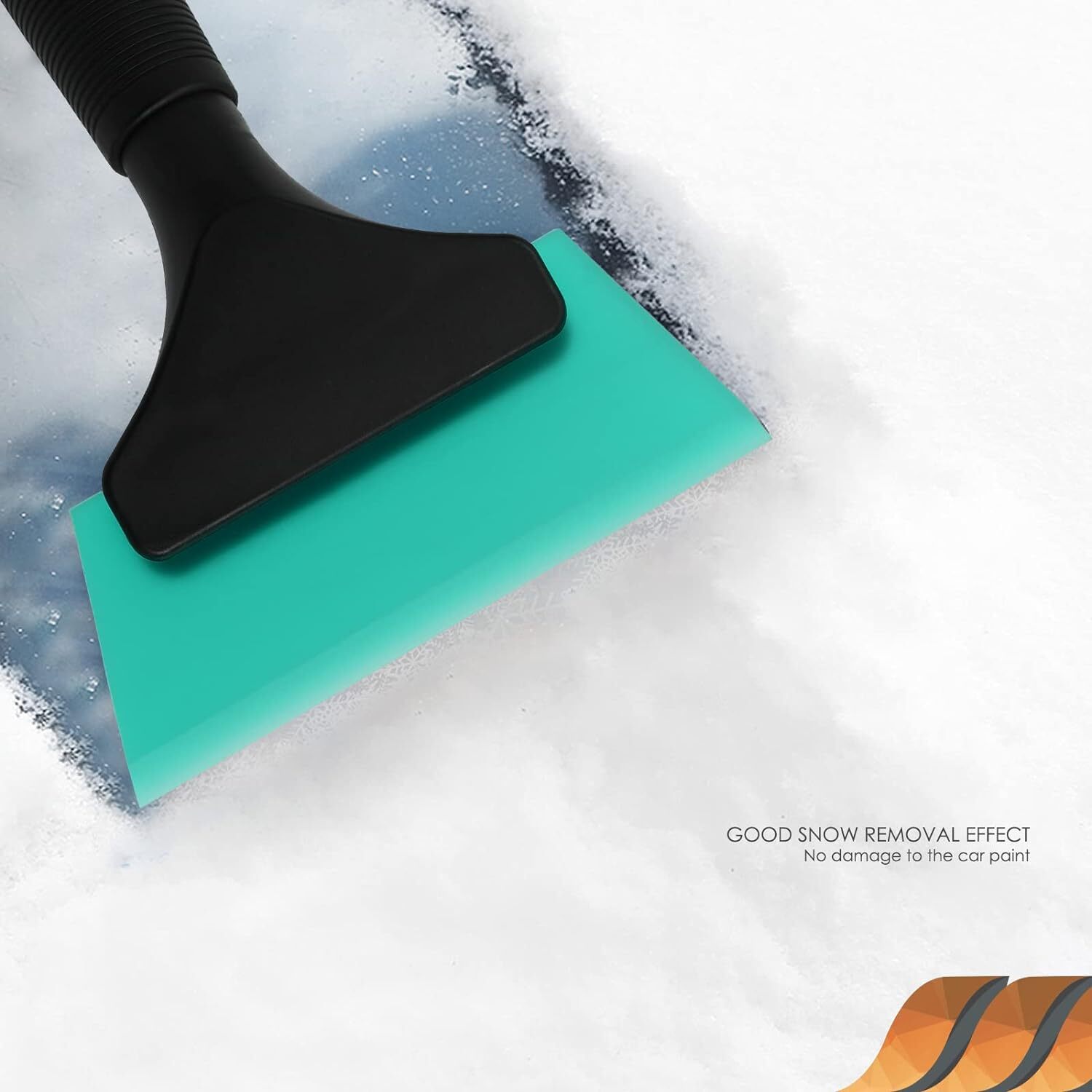 5 Inch Rubber Squeegee Window Tint Windshield Squeegee for Car Window Light Blue