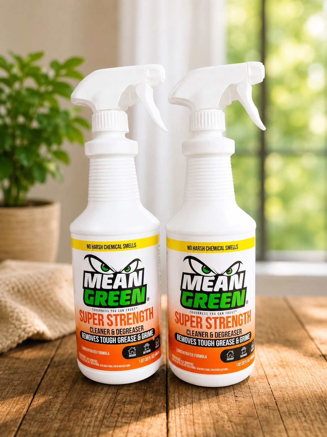 Mean Green Super Strength Cleaner Degreaser, 32 fl oz Spray- 932 (2pack)