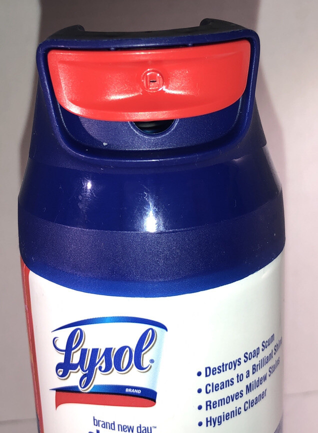Lysol brand new day bathroom shower foamer Mango/Hibiscus Scent 19 oz-SHIP N 24H
