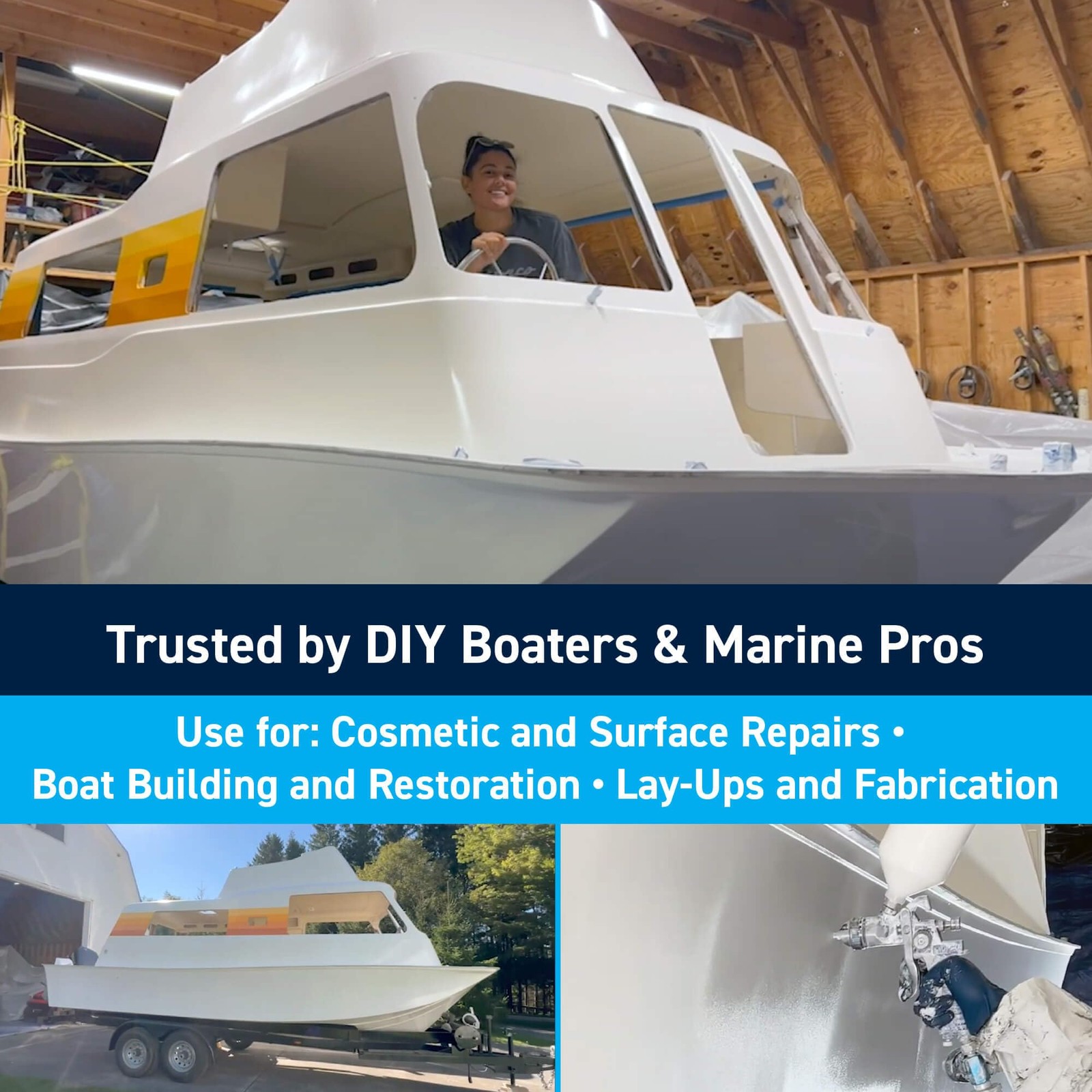 TotalBoat-488419 Marine Gelcoat for Boat Building Repair and Composite Coati…