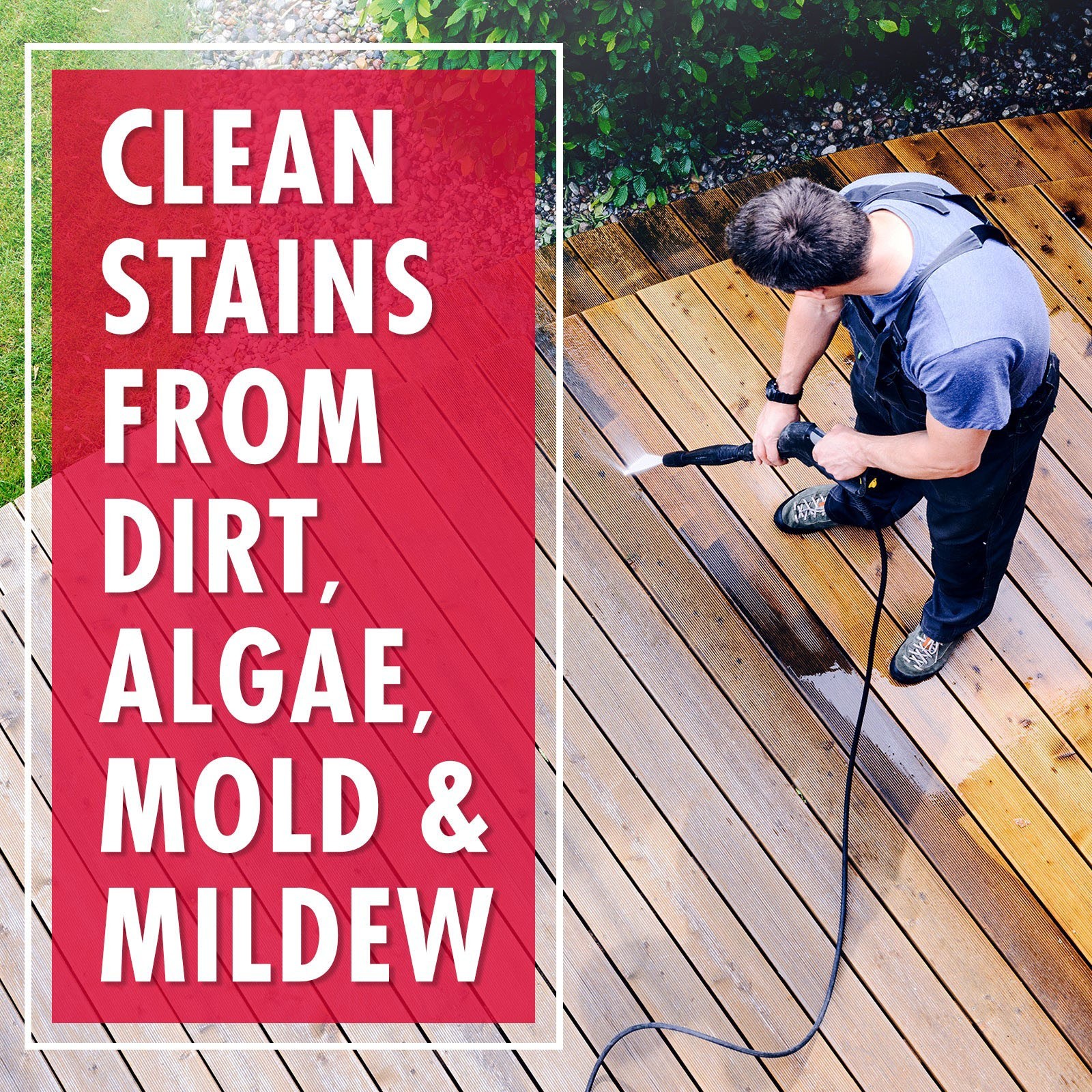 30 SECONDS 1-gallon Mold and mildew stain remover Concentrated Outdoor Cleaner