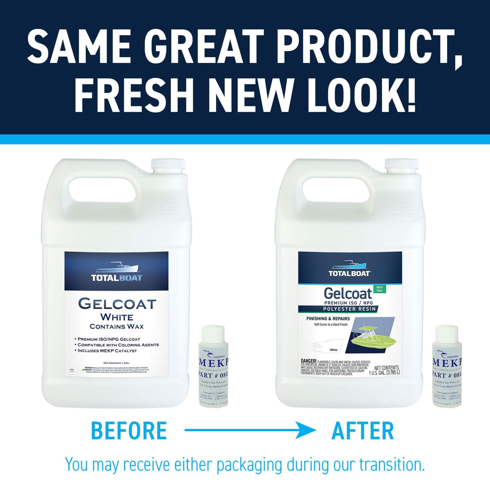 TotalBoat-488419 Marine Gelcoat for Boat Building Repair and Composite Coati…