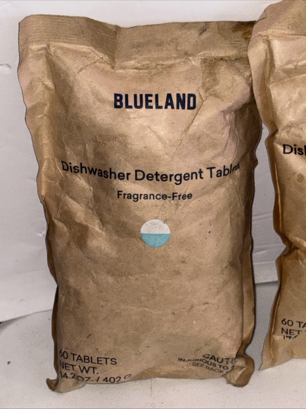 LotOf3 Blueland Dishwasher Detergent 60 Tablets Each Scent-Free Stained (180)TTL