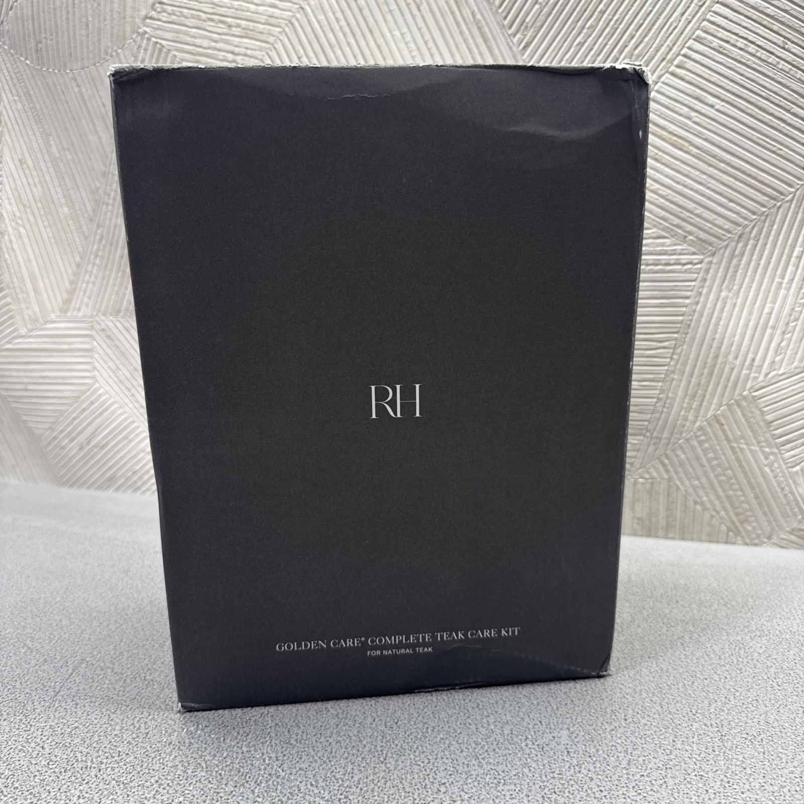 RESTORATION HARDWARE GOLDEN CARE COMPLETE TEAK CARE KIT ( NEW OTHER )