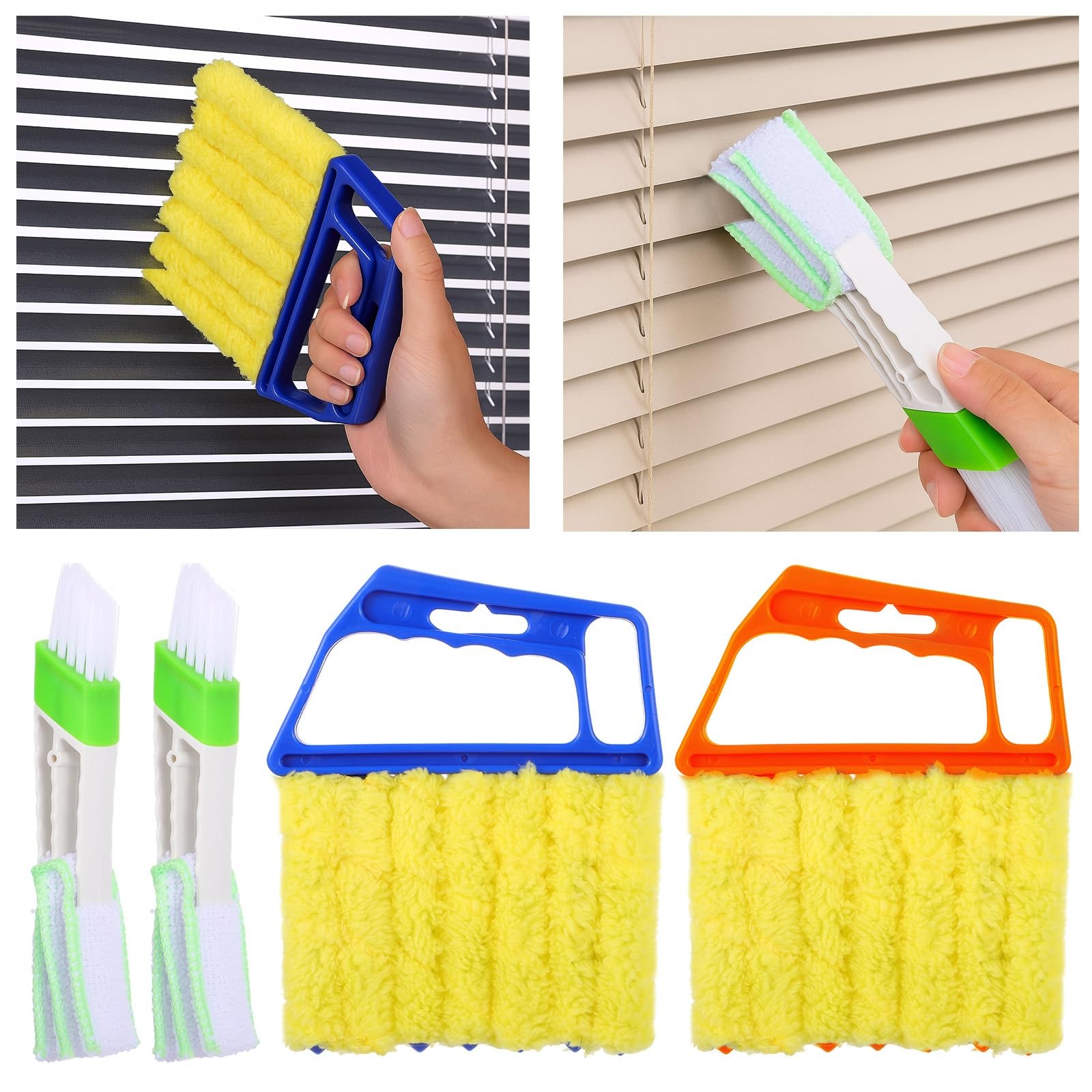 Lusofie 4 Pc Blind Cleaner Tool