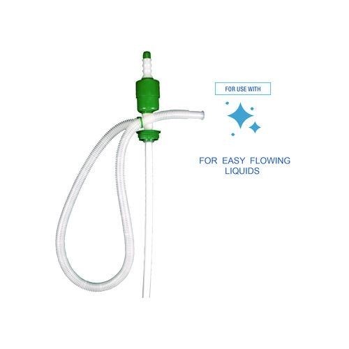 Boardwalk Drum Pump, 5 gpm, Plastic, 46″ Tall, Clear