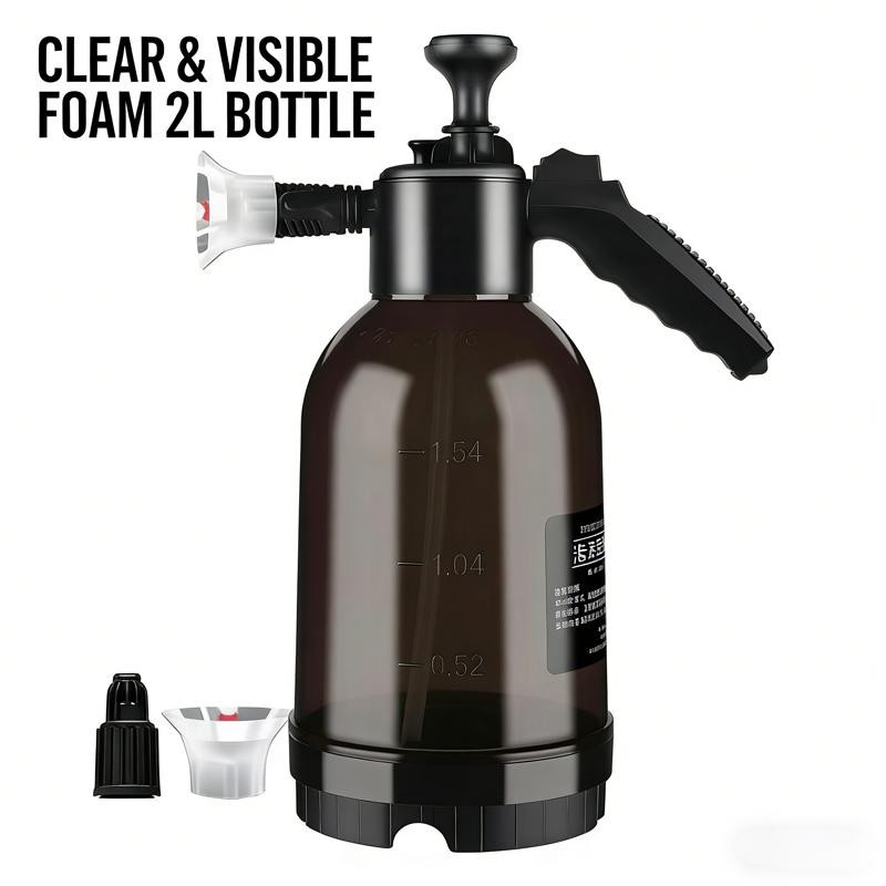 Car Washing Spray Pot Foam Spray Pot 2l Spray Type with Pressure Relief Valve Fo