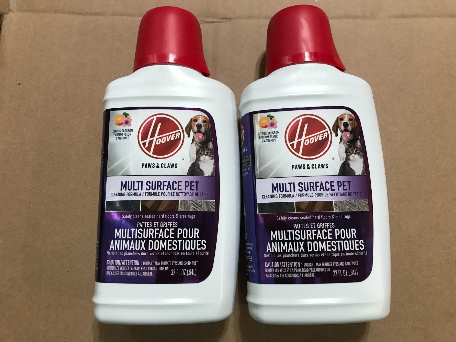 64 oz Hoover Paws And Claws Deep Clean & Neutralize Enzymatic Carpet Cleaner