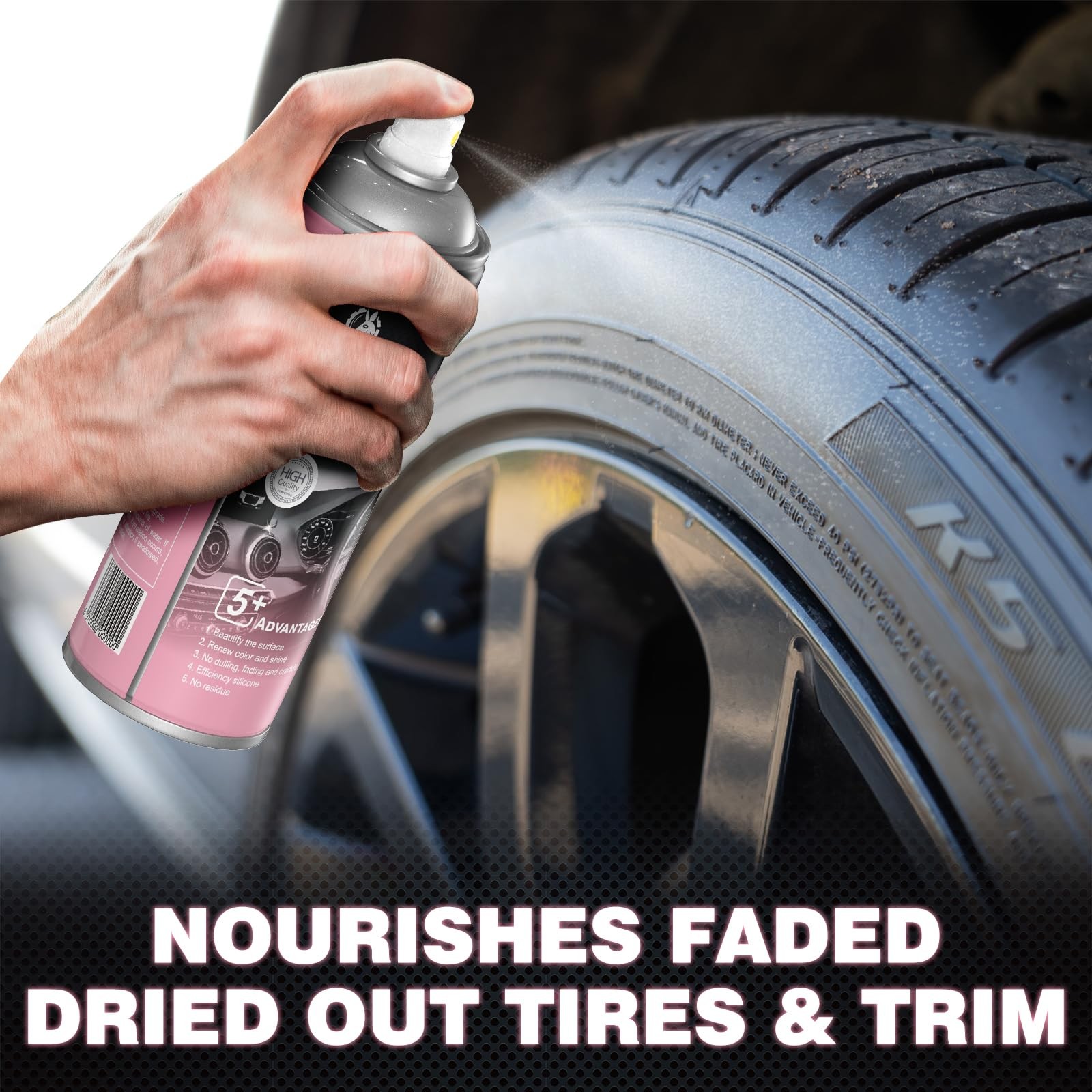 Interior Car Cleaner & Polishing – Repels Dust & Staining, Restores & Protect…