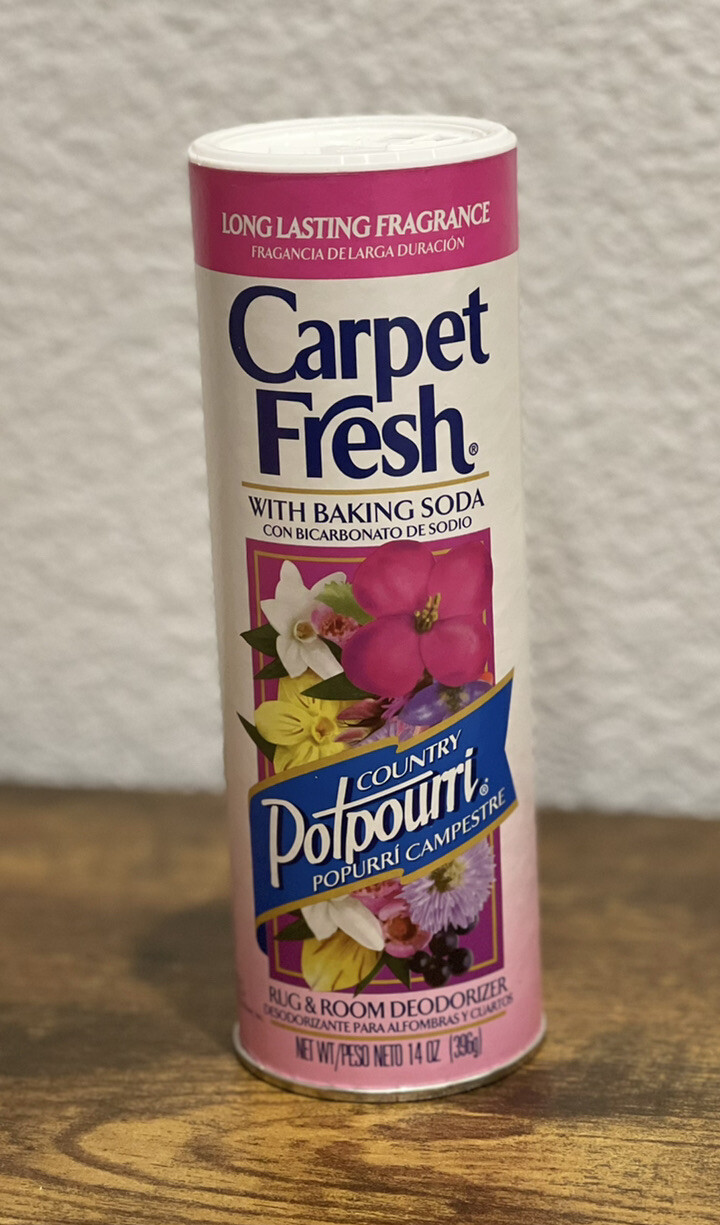 Carpet Fresh Country Potpourri Scent Carpet Odor Eliminator 14 oz. Powder