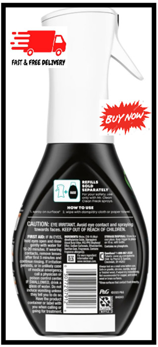 Clean Freak All Purpose Cleaner Spray, Multi-Surface Cleaning, 16 fl oz
