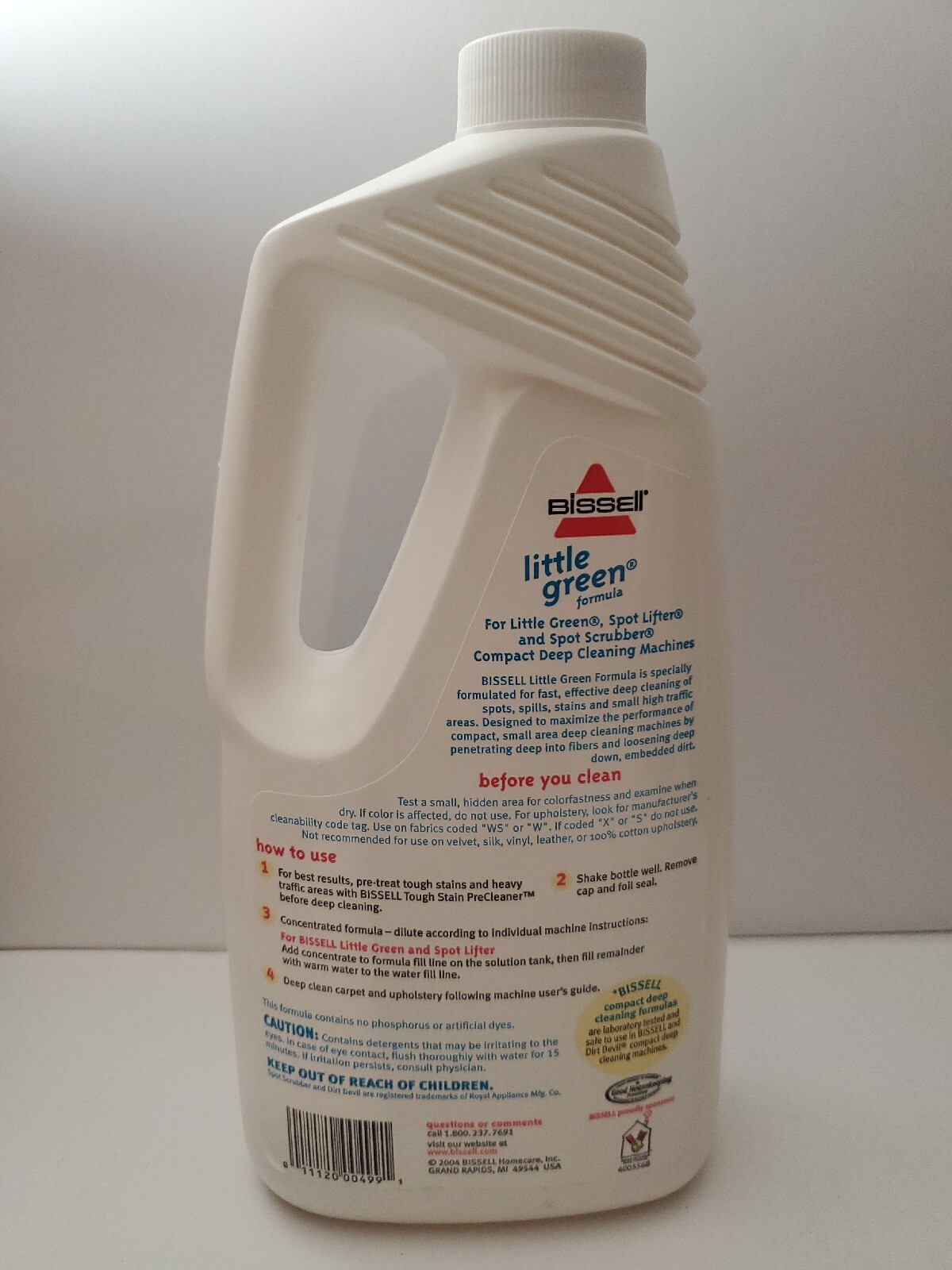 Bissell Little Green Formula Sealed 32oz Carpets Upholstery Spot Lifter