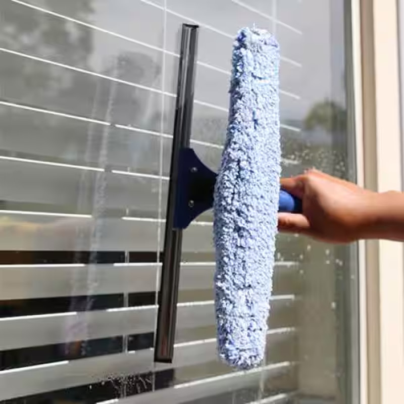Proseries 14 In. Backflip Squeegee and Washer Scrubber