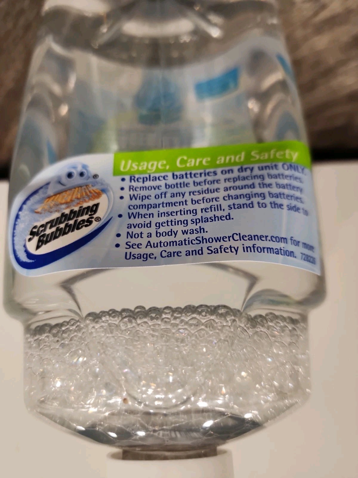 Scrubbing Bubbles Automatic Shower Cleaner Refill 34oz Fresh/Spa Scents X 3