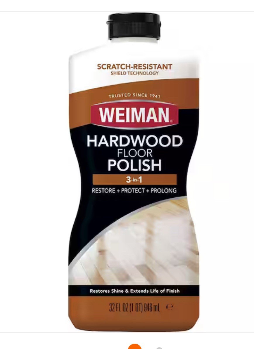 Weiman Wood Floor Polish and Restorer – 32 Ounce – High-Traffic Hardwood
