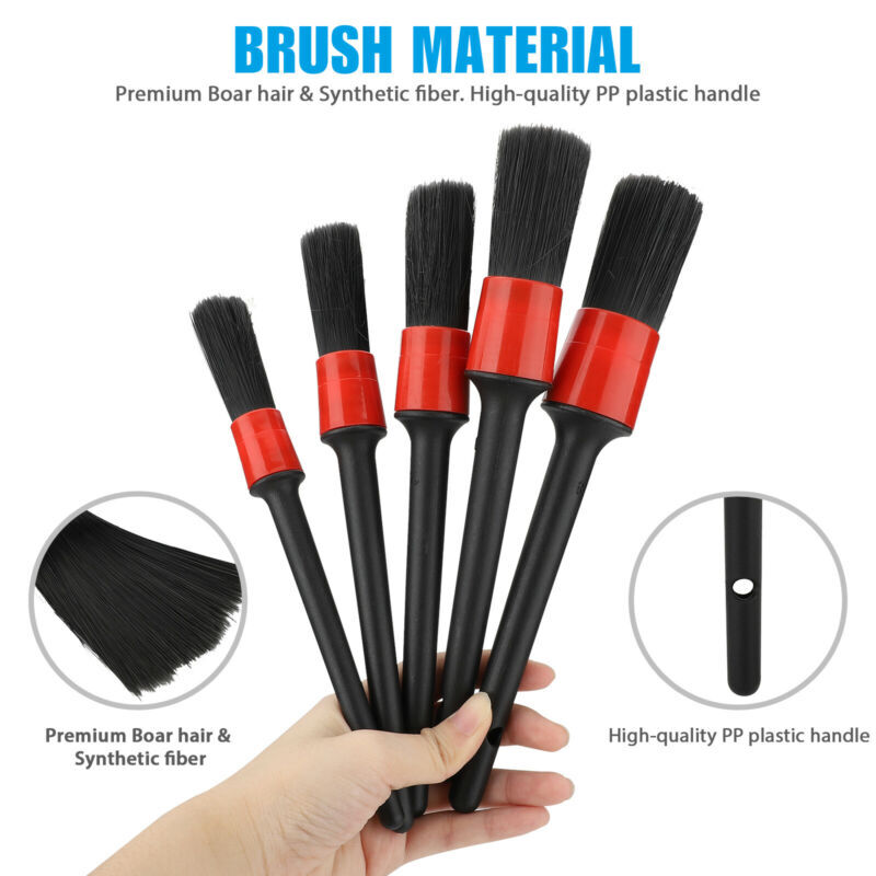 26pcs Car Detailing Drill Brush Tools Kit Vehicle Engine Wheel Boat Perfect Gift