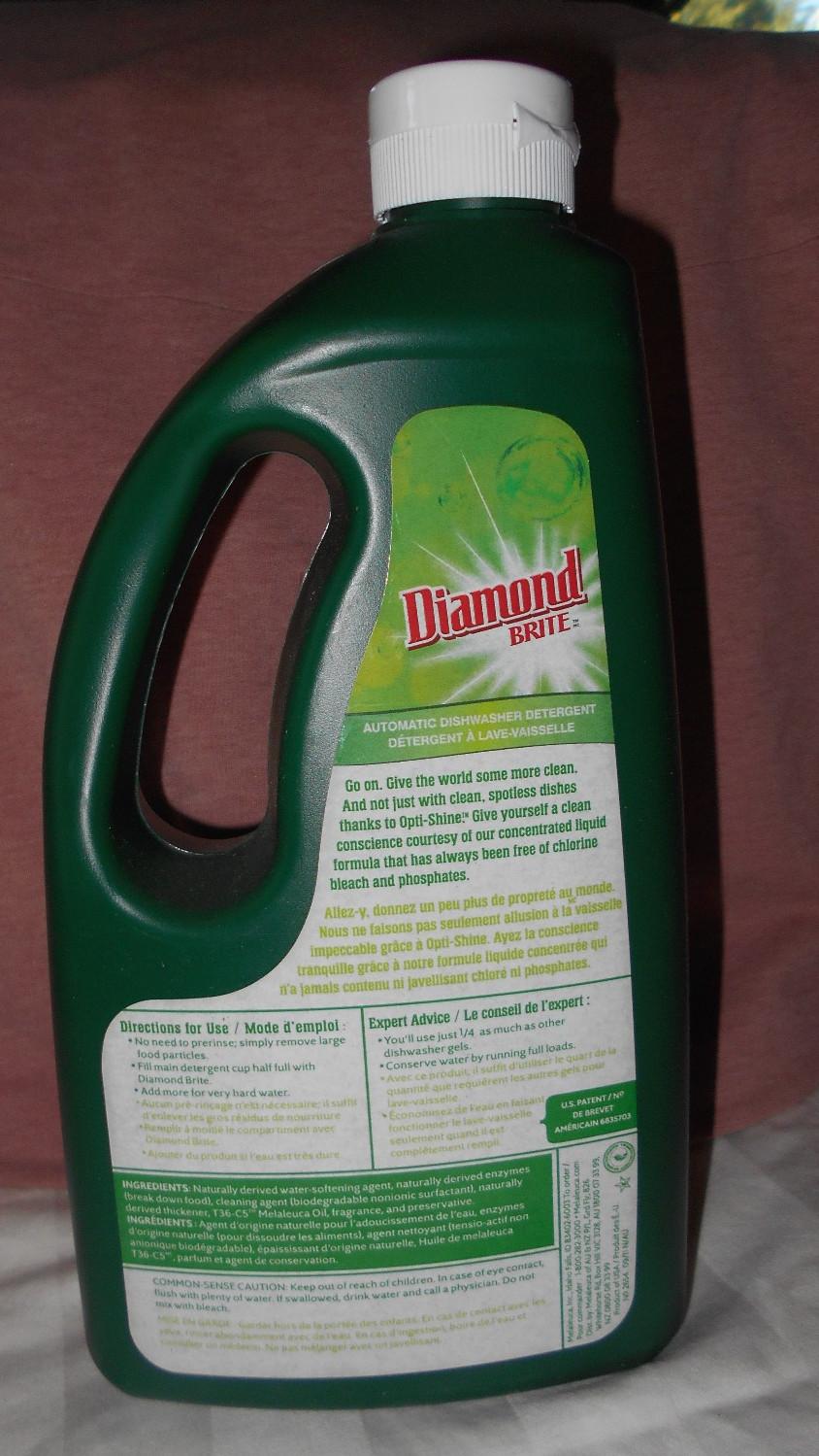 MELALEUCA Diamond Brite Eco-Sense Concentrated Liquid Dishwasher Detergent