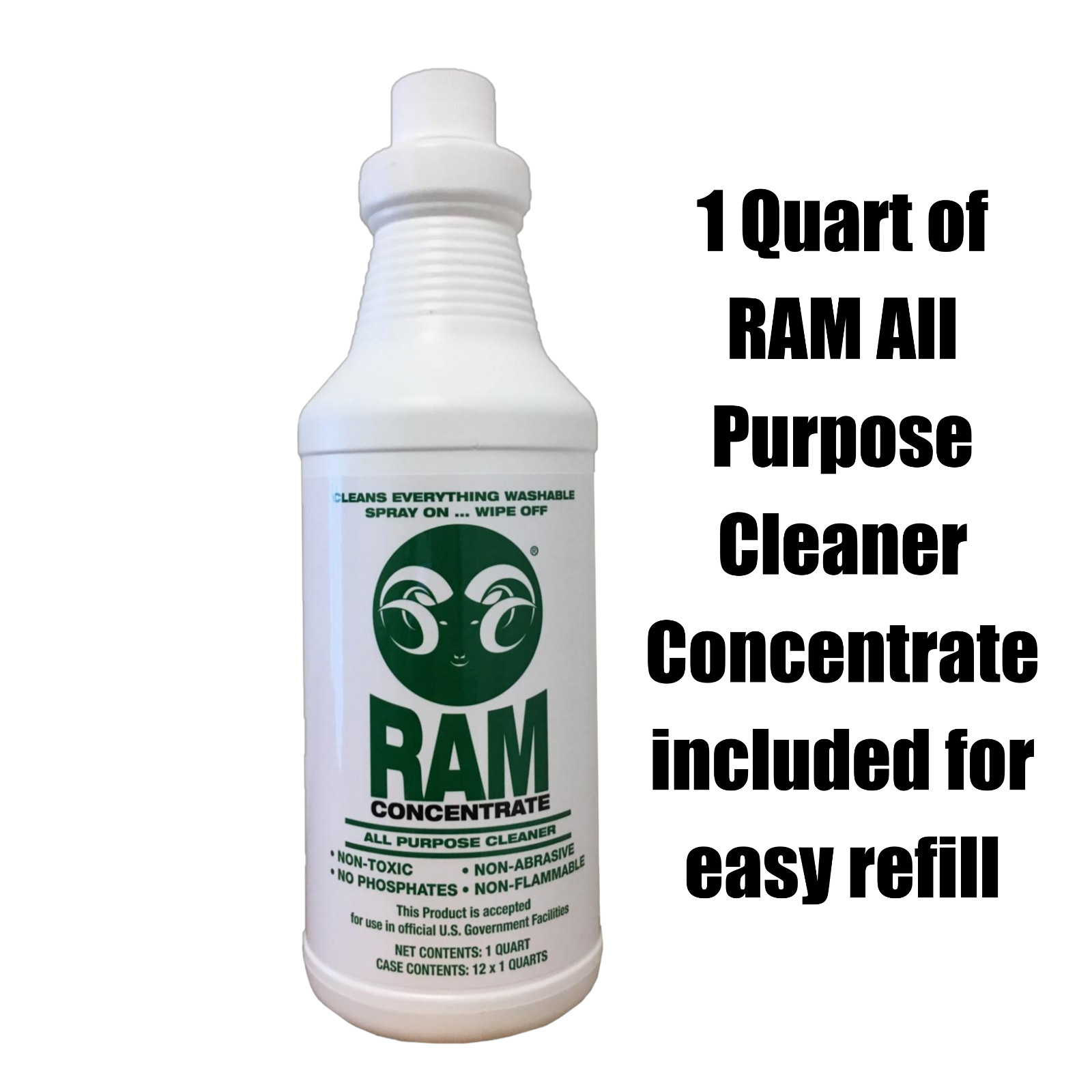 Ram All Purpose Cleaner Concentrate – Two Quart Kit