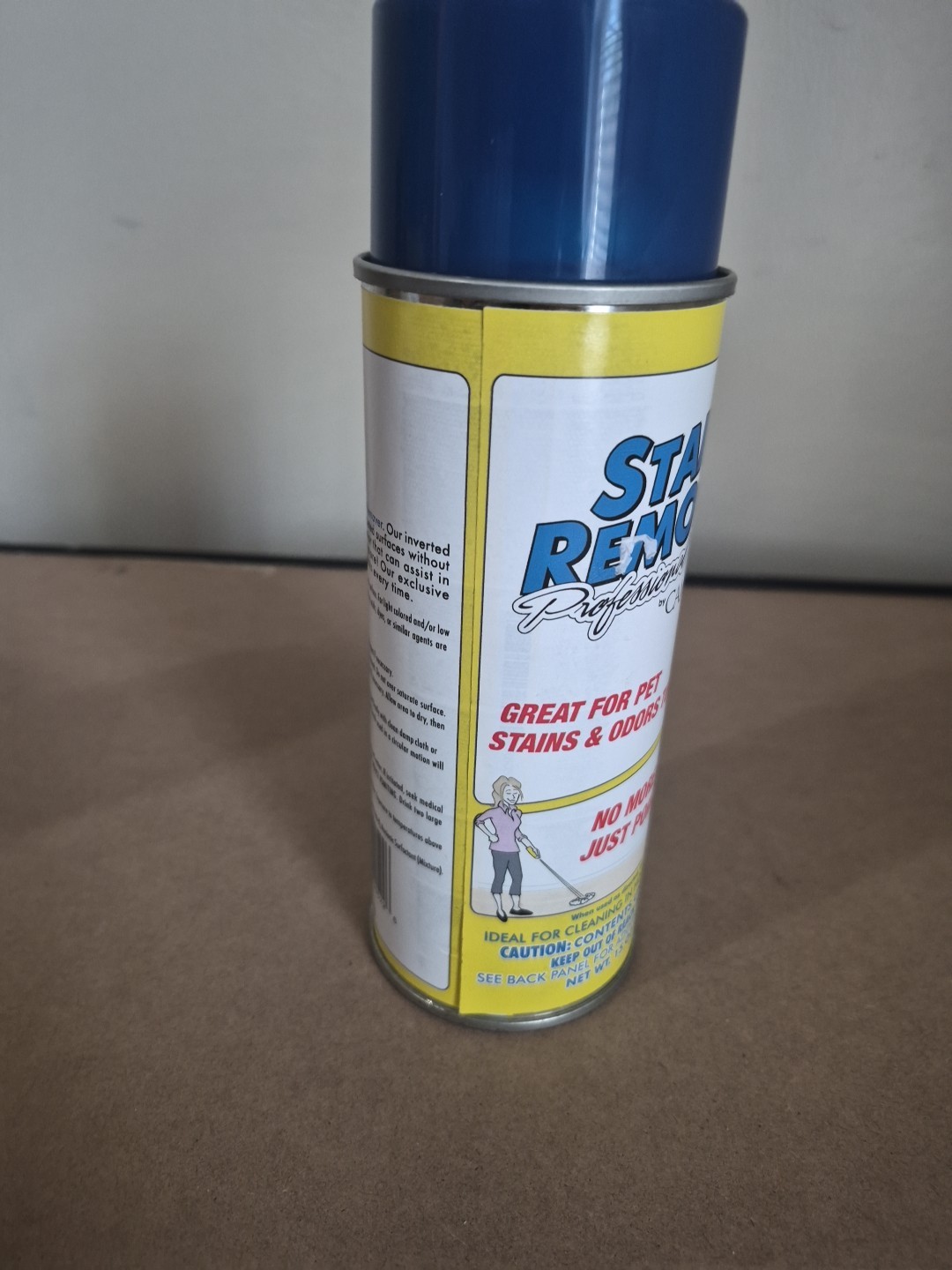 Campanelli Professional Stain Remover Point & Spray 15Oz Blue and white bottle